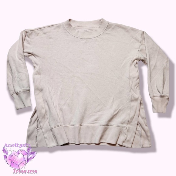 aerie Sweaters - AERIE Women's S Crewneck Blush Pink long sleeve